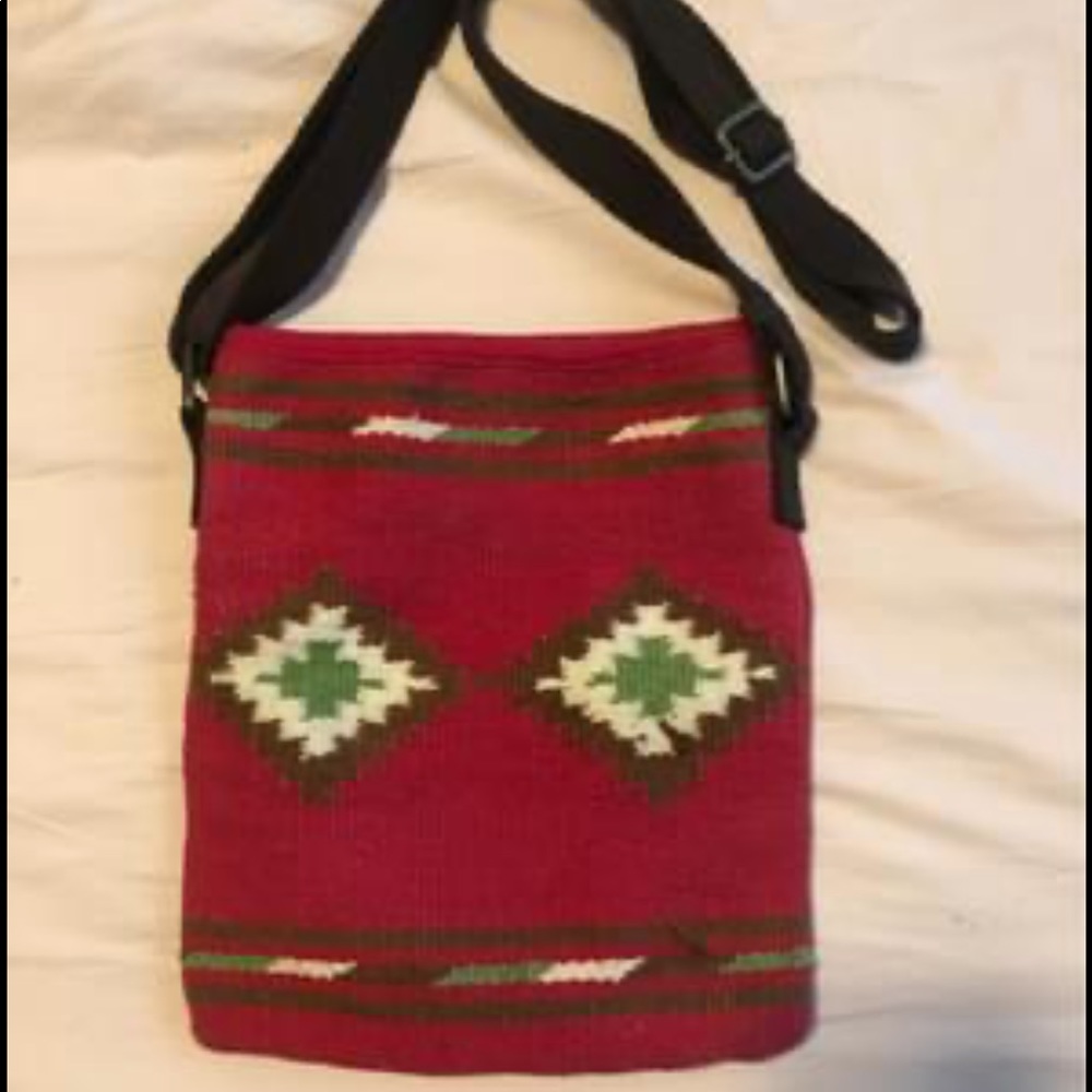 American Eagle Tribal Print Cross Body Bag